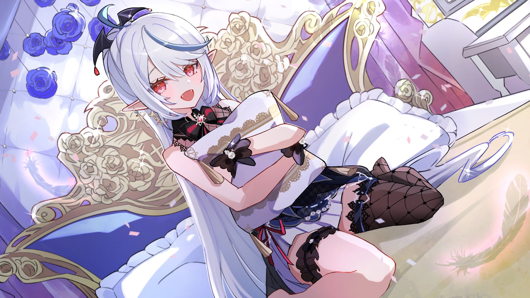 棺咲蒼琉様のサムネイル用イラスト
